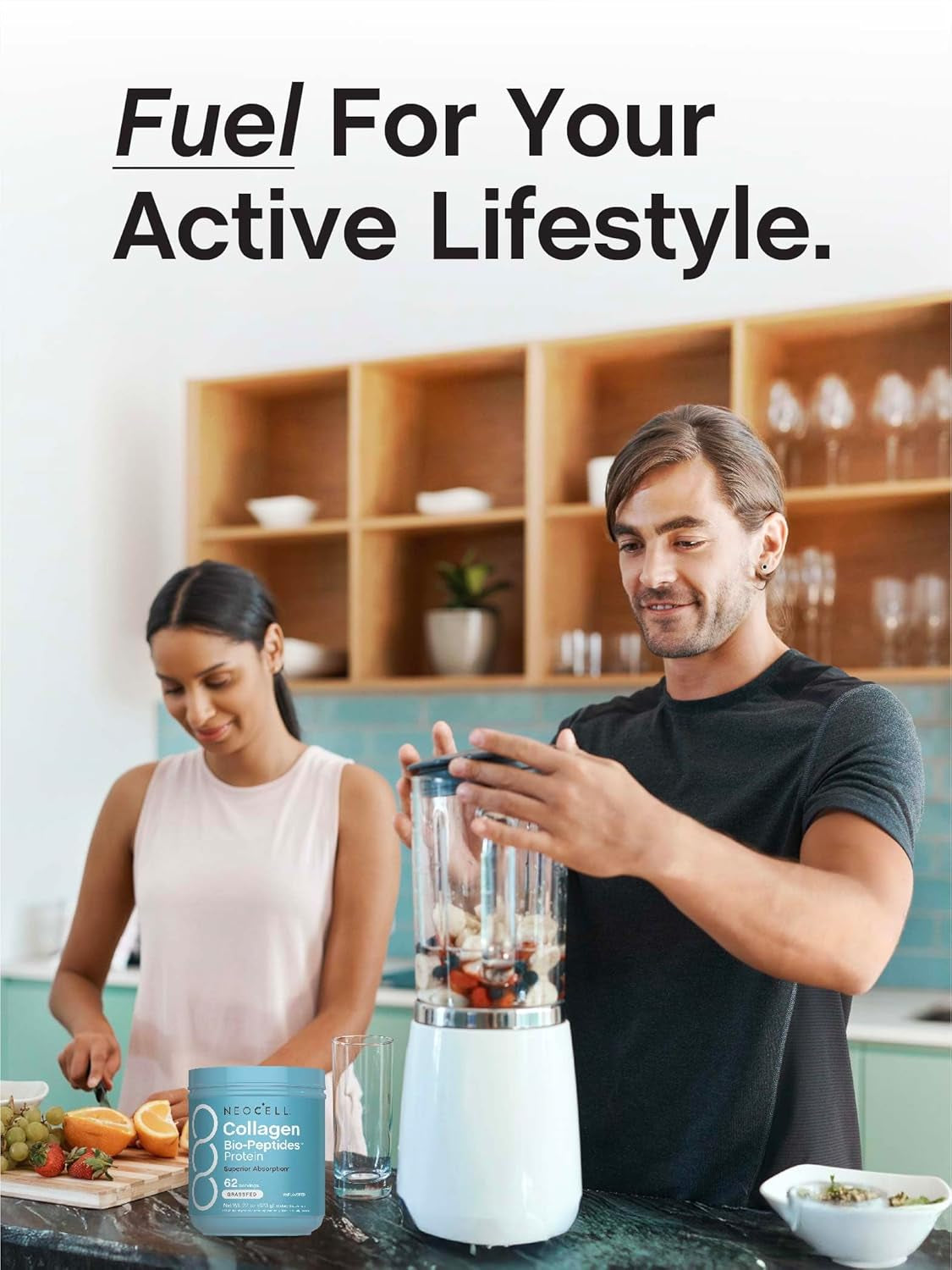 Collagen Bio-Peptides Powder | 22Oz | Super Hair, Skin, and Nails | Superior Absorption | Grassfed Protein Supplement | Advanced with 18 Essential Amino Acids